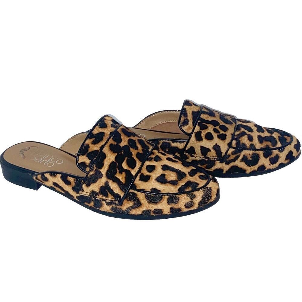 Franco Sarto Leopard Print Flats